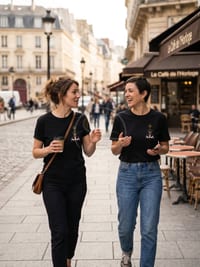 T-shirt adulte Mlle Victoire — GiS Graphics (3/4)